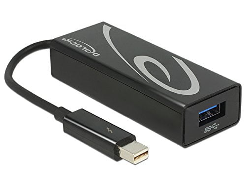 thunderbolt port to usb 3.0 & esata sata hard disk drive adapter cable for mac